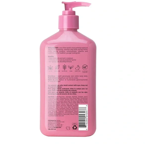 Hempz Sweet Jasmine & Rose Pink Herbal Moisturizer - Picture 7 of 11